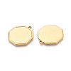 304 Stainless Steel Pendant Cabochon Settings STAS-N108-71G-2