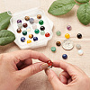 Fashewelry 30Pcs 15 Style Natural & Synthetic Gemstone Cabochons G-FW0001-12B-5