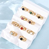 304 Stainless Steel Open Cuff Rings RJEW-A071-07G-1