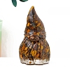 Natural Tiger Eye Gnome Display Decorations PW-WG45A23-27-1