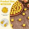 120Pcs Handmade DIY Doll Craft Pom Pom Yarn Pom Pom Balls AJEW-SC0003-15C-02-2