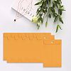 50Pcs Kraft Paper Clasp Envelopes for Storing AJEW-CP0009-98B-6