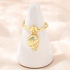 Brass Adjustable Finger Rings LS-RJEW-C145-04G-1