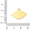 304 Stainless Steel Enamel Pendants SA-CBA8A4A-07G-3