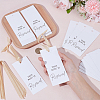 12Pcs Paper Seat Reserved Sign Hanging OFST-WH0004-095A-4