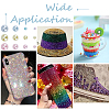 Resin Rhinestone and ABS Cabochons Sets RESI-WH0029-51B-5