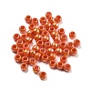 UV Plating Rainbow Iridescent Acrylic Beads LS-PACR-D300-01D-1