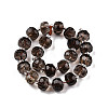 Natural Smoky Quartz Beads Strands G-N327-08Y-2