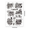 Custom Summer Theme PVC Plastic Clear Stamps DIY-WH0631-0128-6