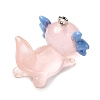 Cute Transparent Resin Pendants RESI-L038-11P-02-2