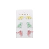 Acrylic Dinosaur Stud Earrings for Women PW-WG1C0A1-01-5