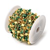 Brass Flat Round Link Chains CHC-H114-07G-01-2