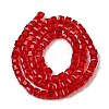 Glass Bead Strands GLAA-R041-6x6mm-03-3