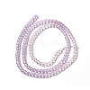 Transparent Gradient Color Glass Beads Strands X1-GLAA-H021-01B-26-4