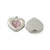 304 Stainless Steel Charms STAS-L022-202P-02-2