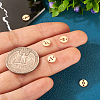 Real 14K Gold Plated Brass Connector Charms KK-TAC0017-04G-04-13