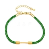 Braided Steel Wire Bracelet Making KK-CBA6056-03J-G-1