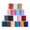 18 Rolls 18 Colors Waxed Polyester Cord YC-YS0001-02-2