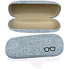 1Pc Oval Polyester Eyeglass Cases AJEW-CN0007-32B-1