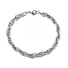 201 Stainless Steel Link Chain Bracelets for Men STAS-T077-12P-4