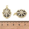 Natural Cloudy Quartz Faceted Pendants GG-CBA42CA-04G-02-3