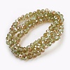 Electroplate Glass Beads Strands LS-GLAA-K027-HR-B03-2