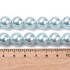 Electroplated Shell Pearl Beads Strands BSHE-G041-12mm-03-4