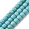 Natural Magnesite Beads Strands G-P598-C01-02A-2