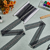 4Yards Polyester Lace Ribbon SRIB-GF0001-73B-01-4