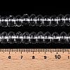 Transparent Glass Beads Strands GLAA-N001-63B-4