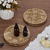 Wood Essential Oil Bottle Holder WOOD-WH0064-02-5