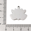 Non-Tarnish Carnival 304 Stainless Steel Pendants STAS-C095-06P-3