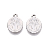 Rack Plating Alloy Enamel Pendants ENAM-N070-01D-02P-01-1