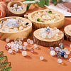 120G 8 Colors Glass Beads GLAA-TA0001-89-6