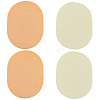 4Pcs 2 Colors PVA Sponge Makeup Powder Puff MRMJ-GF0001-64A-1