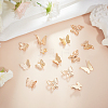 BENECREAT 20Pcs 10 Style Brass Pendants KK-BC0002-80-5