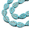 Gemstone Beads Strands TURQ-S240-14x10mm-2-2