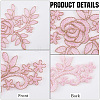 Flower Polyester Embroidery Lace Appliques DIY-WH20011-03C-6