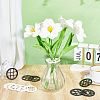12Pcs 6 Styles Acrylic Mason Can Breeding Top Findings FIND-NB0006-60-4