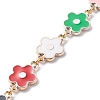 Flower Plastic Enamel Link Bag Strap Extenders FIND-JF00101-5