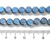 Electroplate Glass Beads Strands EGLA-C010-01A-5