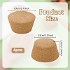 4Pcs Cork Bottle Stopper FIND-OC0014-22-2