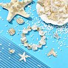 240Pcs 8 Styles ABS Plastic Imitation Pearl Beads OACR-YW0004-46-4
