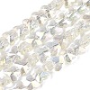 Electroplate Glass Beads Strands EGLA-Q135-04A-A08-1