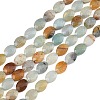 Natural Flower Amazonite Beads Strands G-H349-A01-21-2