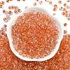 6/0 Spray Paint Glass Seed Beads SEED-H003-11C-3