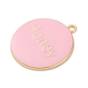 Alloy Enamel Pendants ENAM-M009-02D-03G-2