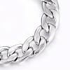 304 Stainless Steel Bracelets STAS-D162-09-3