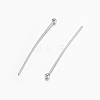 Tarnish Resistant 304 Stainless Steel Ball Head Pins S-STAS-O105-04-0.6x25-2