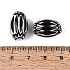 Handmade Millefiori Glass Barrel Beads LA-N002-37B-4